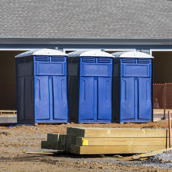 how do you dispose of waste after the porta potties have been emptied in Newark
